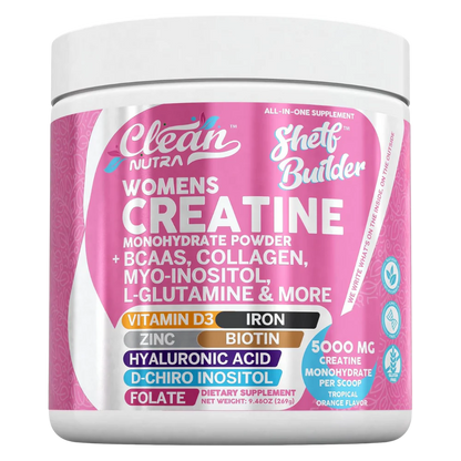 WomenCreatine - Fuerza femenina en cada sorbo.