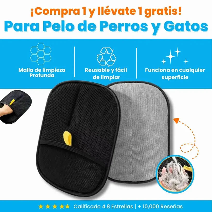 FurBuddy Glove - Guante removedor de pelos - OFERTA 2X1