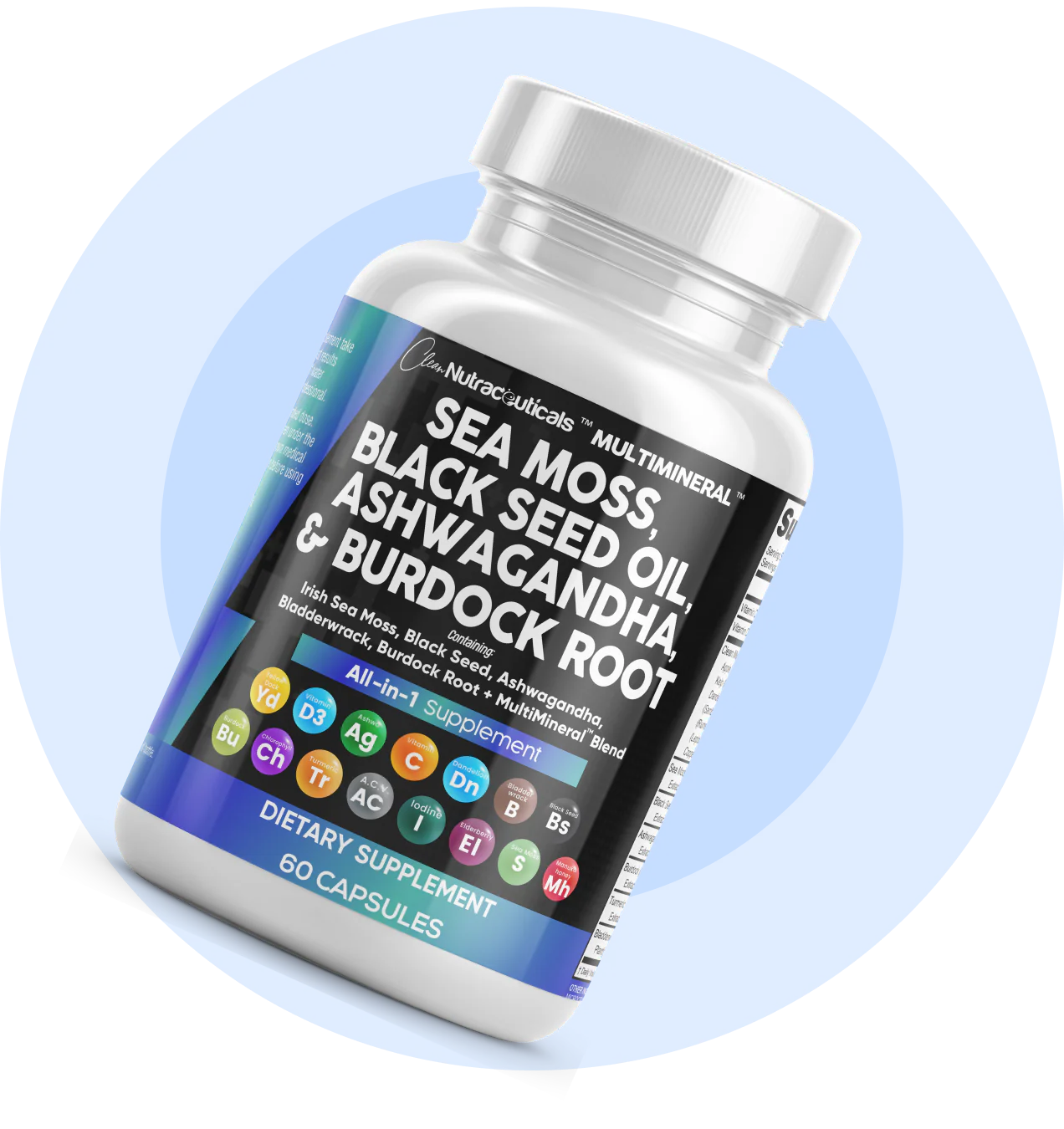 MultiMineral™ - Semilla negra de musgo marino - OFERTA 2X1