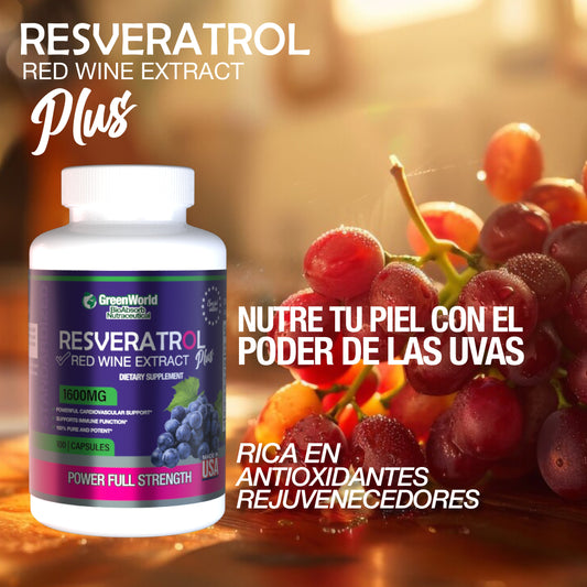 Reverastrol en Capsulas Antioxidante Poderoso - OFERTA 2x1